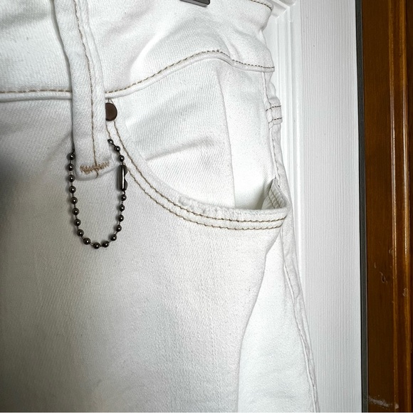 Natural Reflections Ultra Stretch White Boot Cut Jeans - Picture 3 of 11